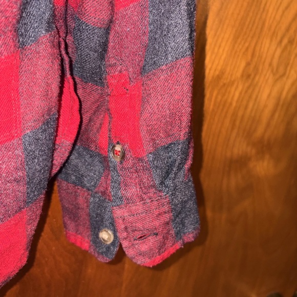 American Eagle Ahh-Mazingly Soft Boyfriend Fit Flannel | Plaid | Medium - Picture 6 of 9